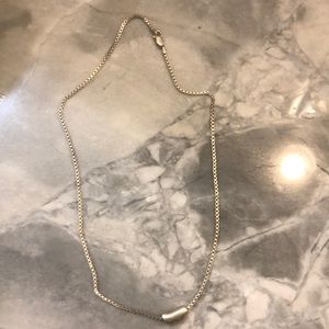 Mignon Faget Red Bean Necklace - sterling silver